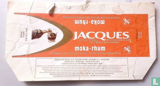 Chocolat Jacques.moka rhum