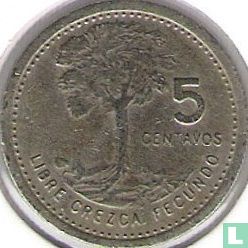 Guatemala 5 centavos 1978 - Image 2