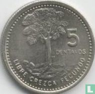 Guatemala 5 Centavo 1980 - Bild 2