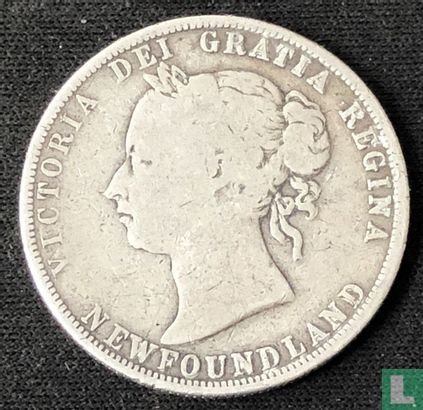 Neufundland 50 Cent 1888 - Bild 2