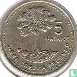 Guatemala 5 centavos 1989 - Afbeelding 2