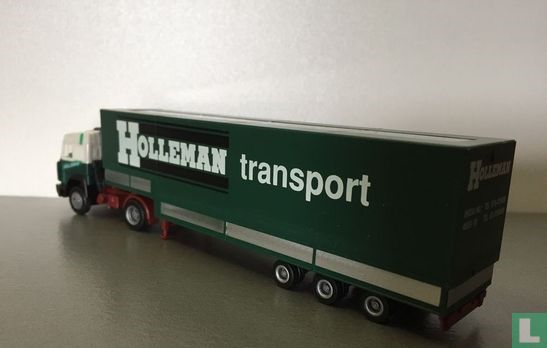 Iveco Turbostar canvas semi trailer 'Holleman Transport' - Image 2