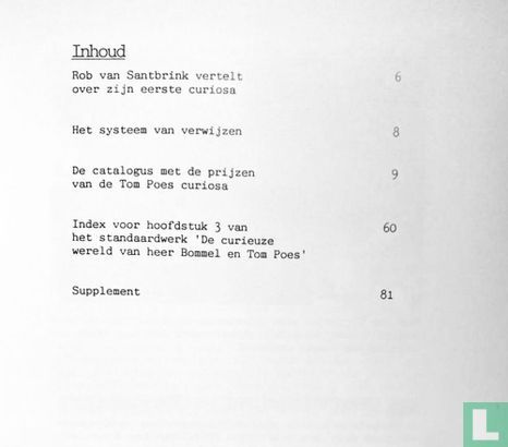 Eerste Nederlandse Tom Poes curiosa catalogus - Image 4
