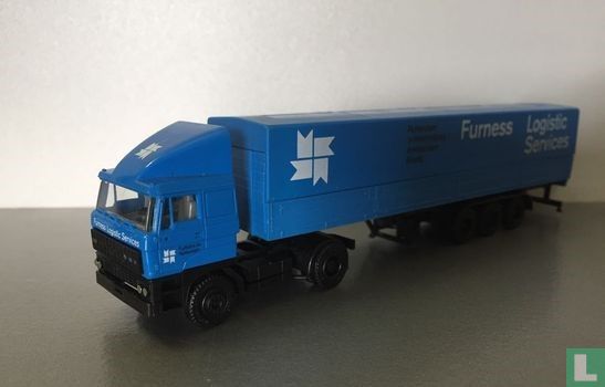DAF 3300 canvas semi trailer 'Furness Logistic Services' - Bild 1
