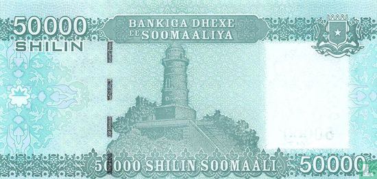 Somalia 50.000 Shilling 2010 - Afbeelding 2