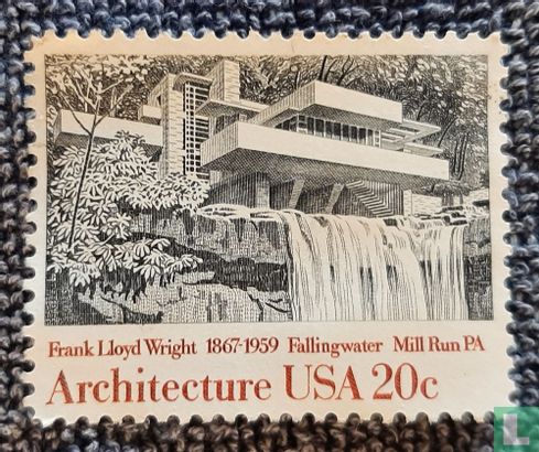 1982 20c Architecture américaine : chute d'eau