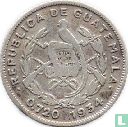 Guatemala 10 Centavo 1934 - Bild 1