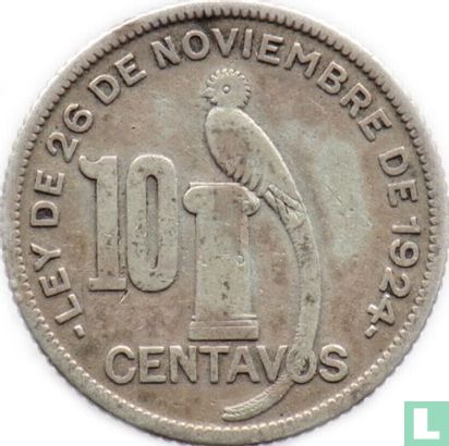 Guatemala 10 Centavo 1934 - Bild 2