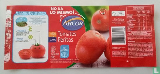 Arcor tomate peritas.400g.
