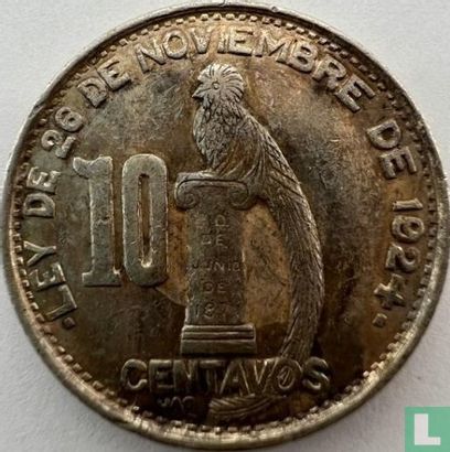 Guatemala 10 centavos 1947 (type 1) - Image 2