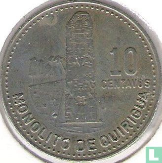 Guatemala 10 centavos 1983 - Image 2