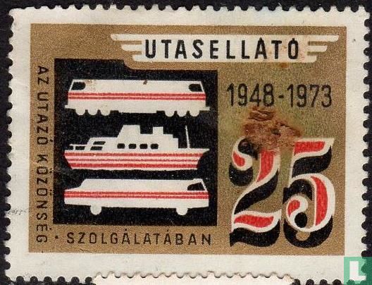 Utasellátó 1948-1973 25 jaar