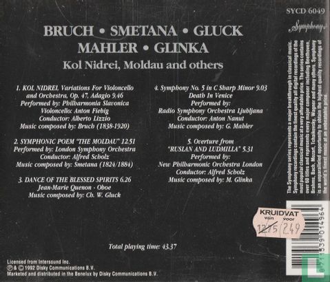 Bruch - Smetana - Gluck - Mahler - Glinka: Kol nidrei, Moldau and Others - Afbeelding 2