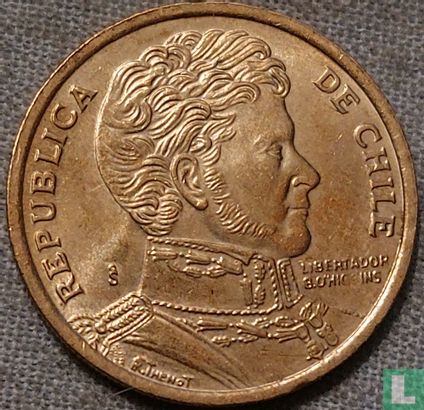 Chili 10 pesos 2010 (type 1) - Image 2
