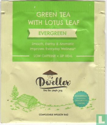 Green Tea with lotus Leaf - Image 1