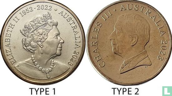 Australië 1 dollar 2023 (type 2) - Afbeelding 3