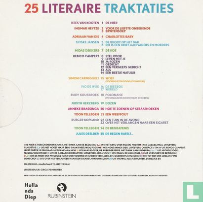 Hollands Diep jubileum-CD. 25 literaire traktaties - Afbeelding 2