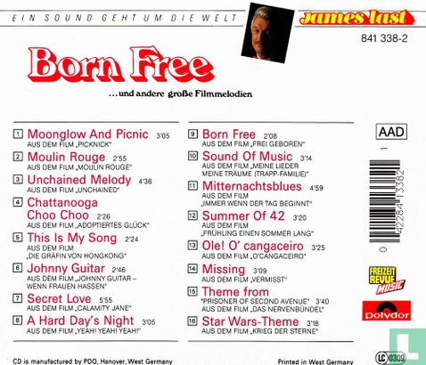 Born Free und andere grosse Filmmelodien - Image 2