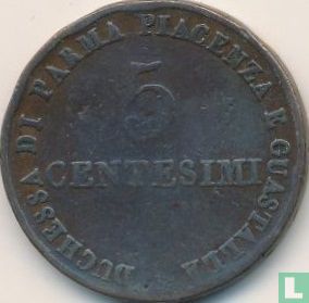Parme 5 centesimi 1830 - Image 2