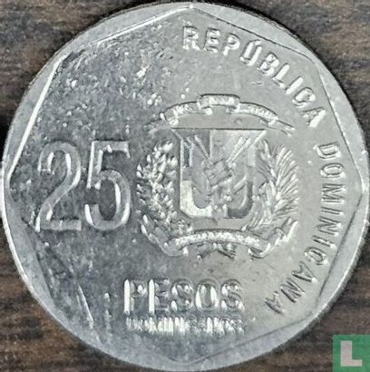 Dominikanische Republik 25 Peso 2021 - Bild 2
