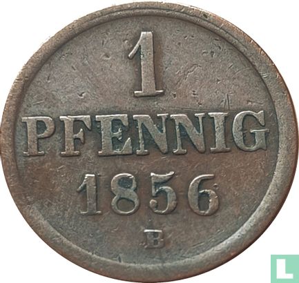 Brunswijk-Wolfenbüttel 1 pfennig 1856 (B) - Afbeelding 1