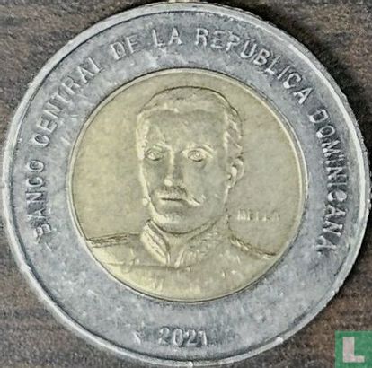 Dominican Republic 10 pesos 2021 - Image 2