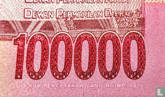Indonesië 100.000 Rupiah  - Afbeelding 3