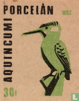 Aquincumi porcelán - ijsvogel