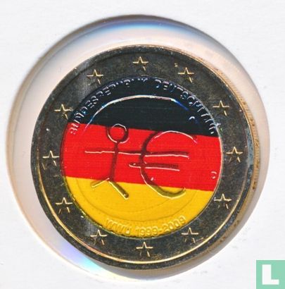 Duitsland 2 euro 2009 (D) "10th anniversary of the European Monetary Union" - Bild 1