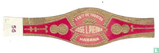 Fabca. de Tabacos Jose L. Piedra Habana - Image 1