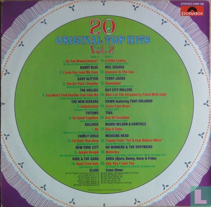 20 Original Top Hits - Vol.2 - Image 2