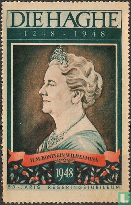 Die Haghe 1248-1948 H.M. Koningin Wilhelmina 1948