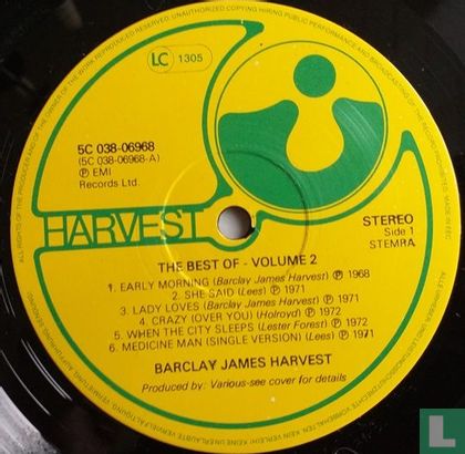 The Best of Barclay James Harvest Volume 2 - Image 3