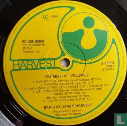 The Best of Barclay James Harvest Volume 2 - Image 4