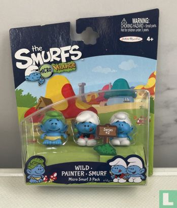 Wild - Painter - Smurf Micro smurf 3 pack - Image 1