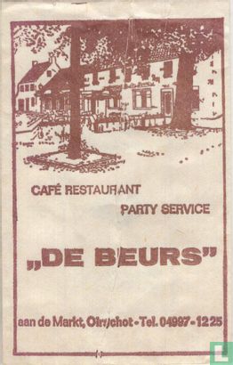 Café Restaurant Party Service "De Beurs" - Image 1