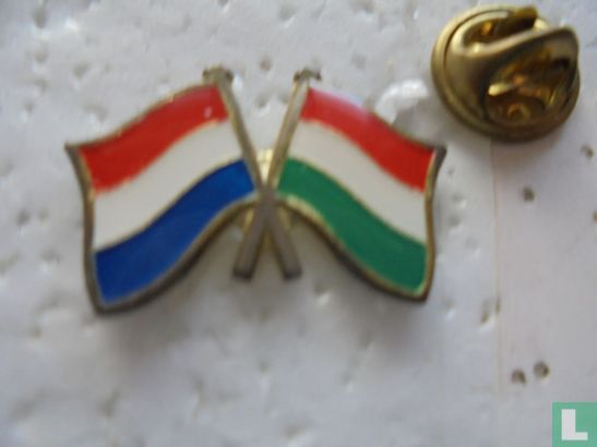 Nederland / Italië friendship vlag