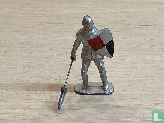 Knight standing visor open - Image 1