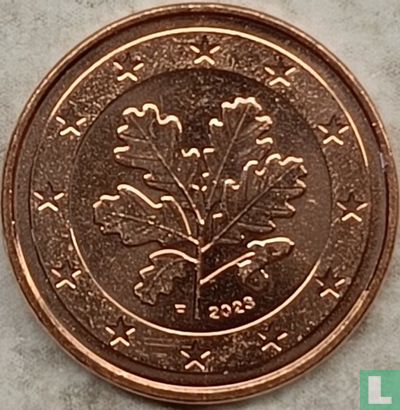 Germany 1 cent 2023 (F) - Image 1