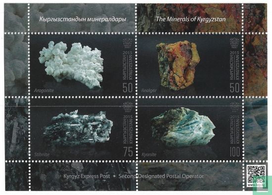 De mineralen van Kirgizië