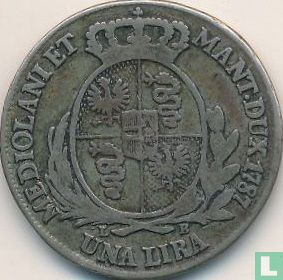 Milan 1 lira 1787 - Image 1