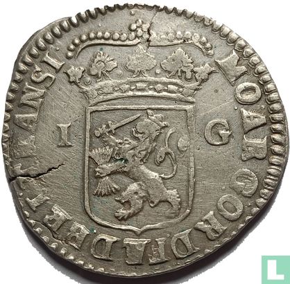 Overijssel 1 gulden 1719 - Image 2