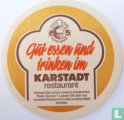 Gut essen und trinken im Karstadt Restaurant - Afbeelding 1