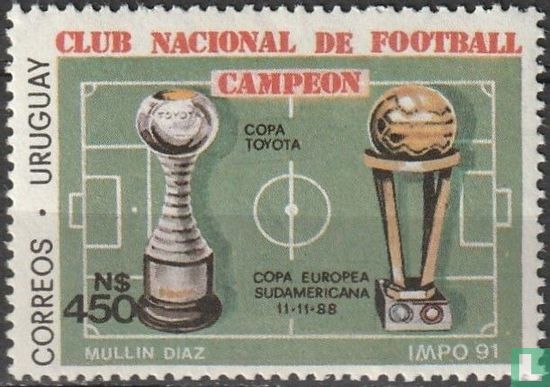 Football Nacional Montevideo wins World Cup