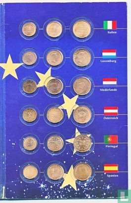 Nederland 1,2 en 5 eurocent set 12 landen - Image 3
