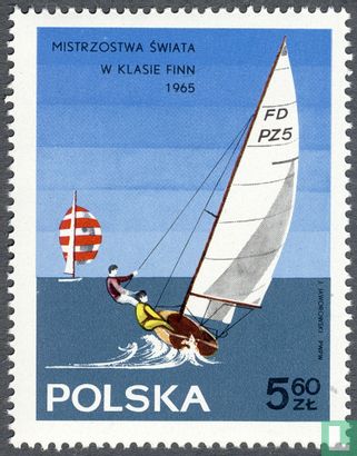 WORLD CUP Sailing ' Finn ' class