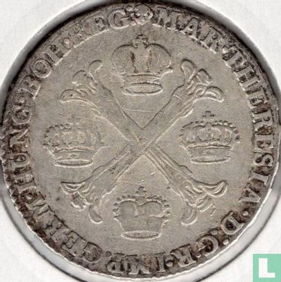 Oostenrijkse Nederlanden ½ kronenthaler 1766 - Afbeelding 2