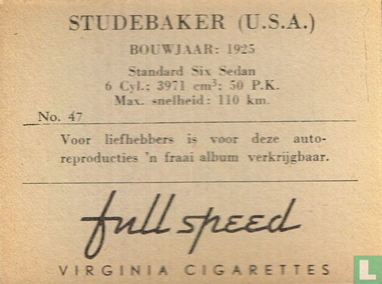 Studebaker (U.S.A.) - Afbeelding 2