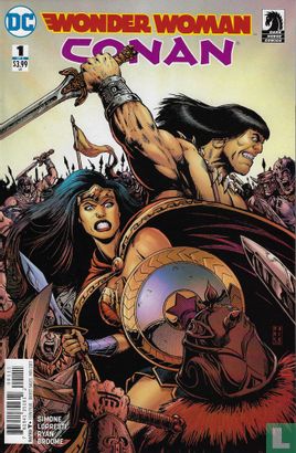 Wonder Woman / Conan 1 - Afbeelding 1