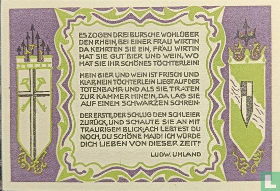 Königswinter 50 Pfennig (green) - Image 2